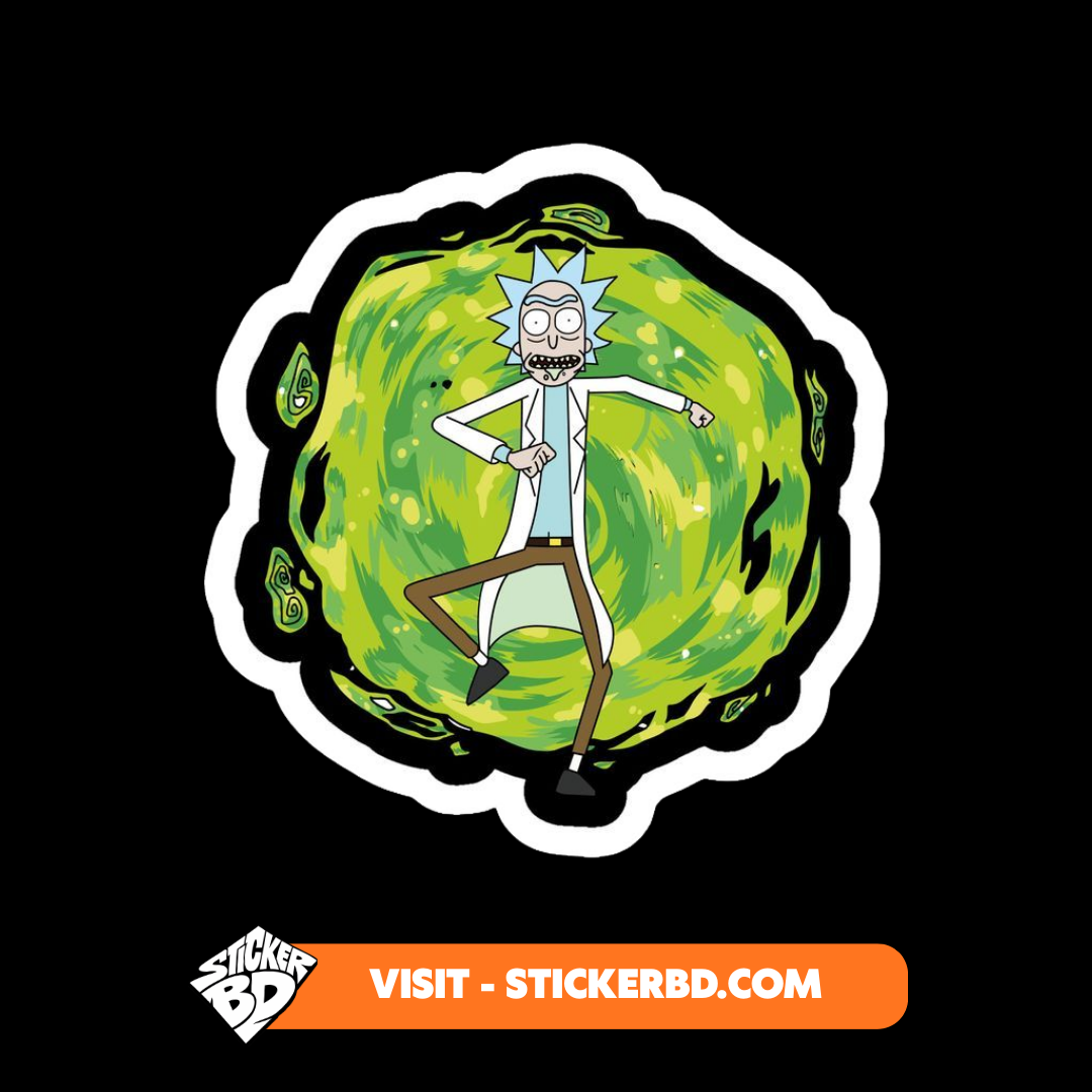 Rick and Morty Sticker Bundle