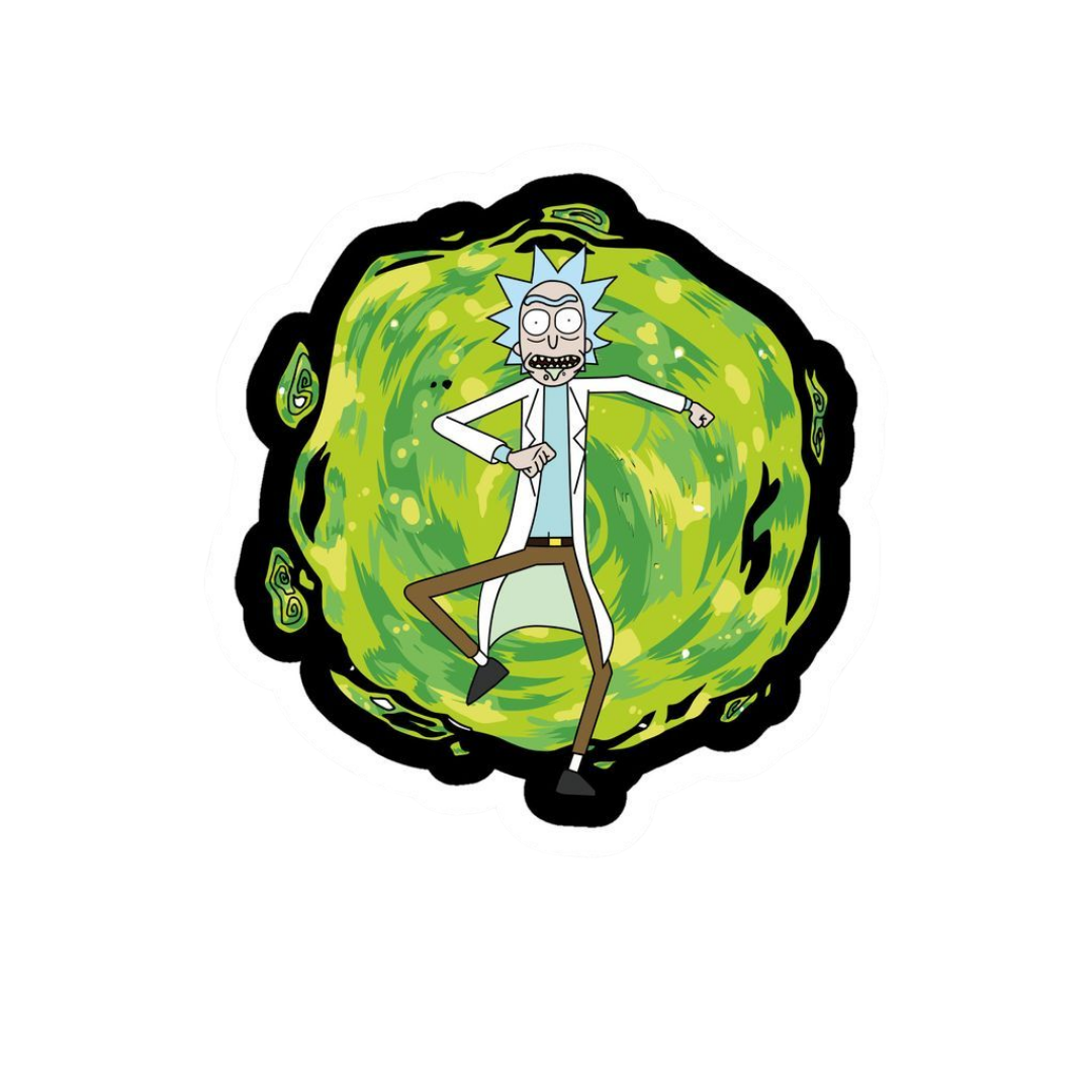 Rick and Morty 7 | Premium Cartoon Sticker