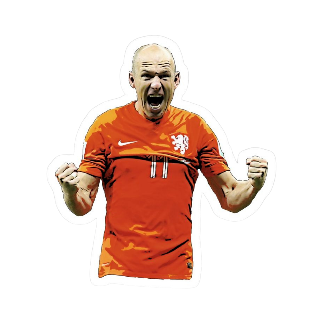 Roben | Netherlands Football Sticker | Football Team