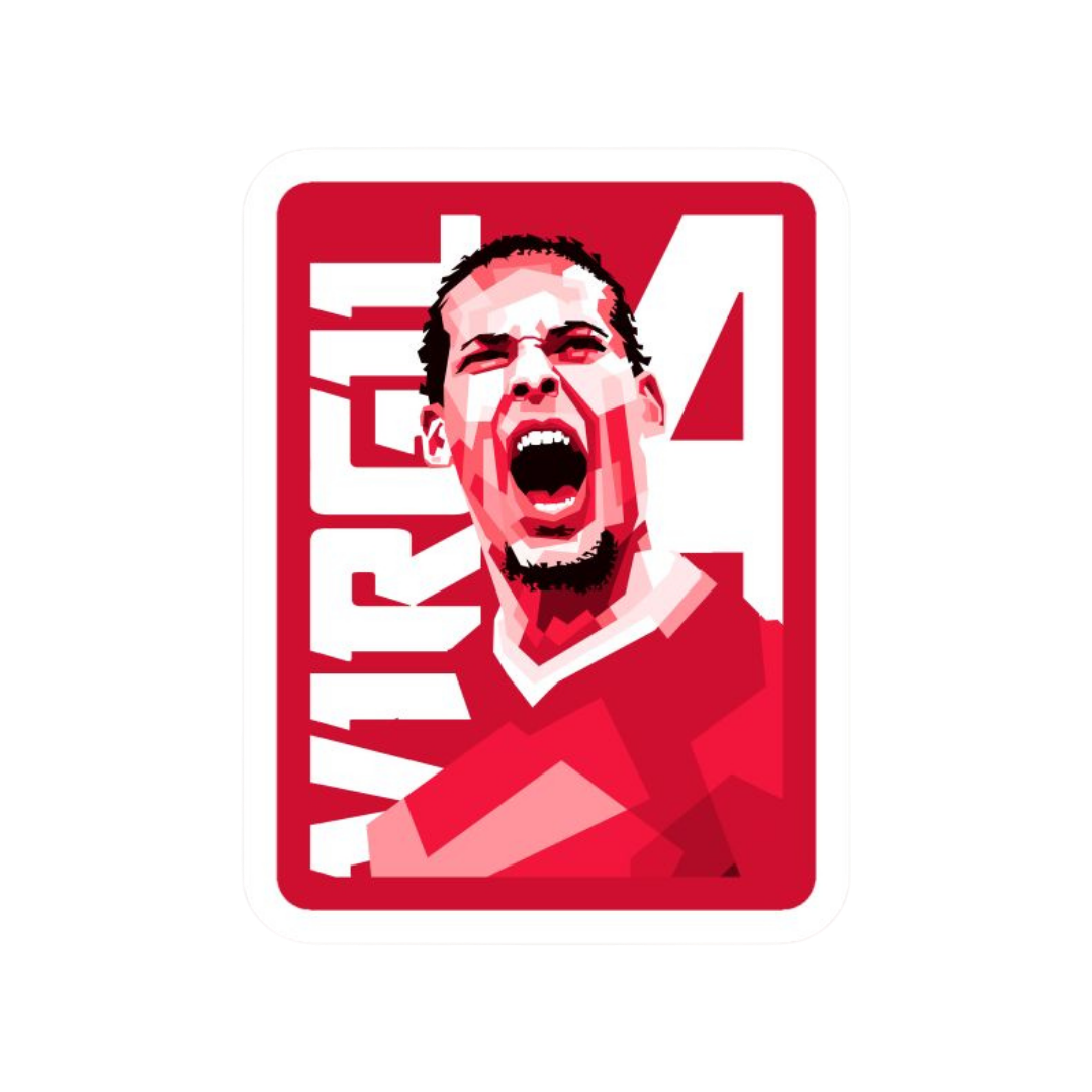 Virgil 4 | Netherlands Football Sticker | Football Team