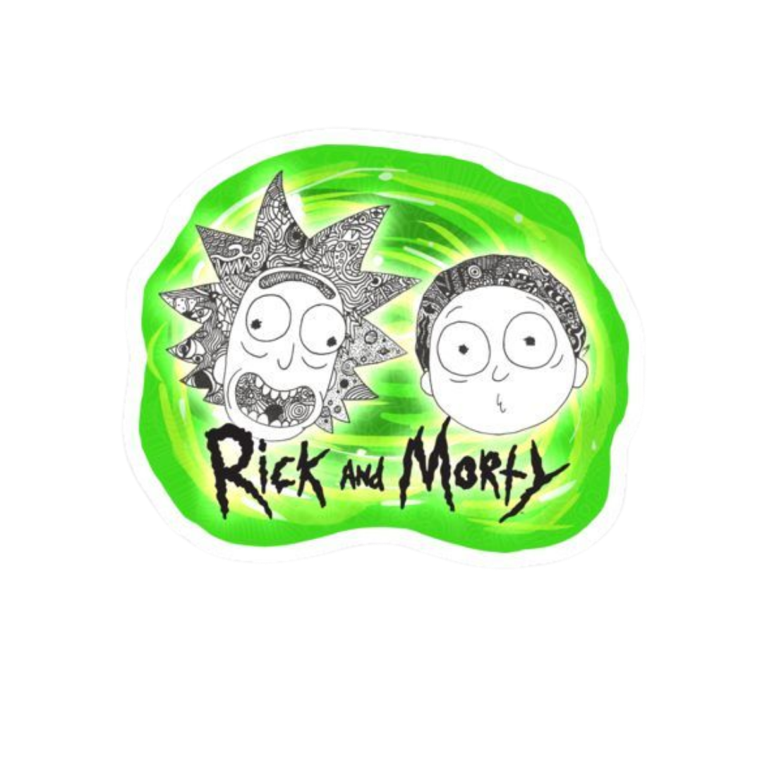 Rick and Morty 9 | Premium Cartoon Sticker