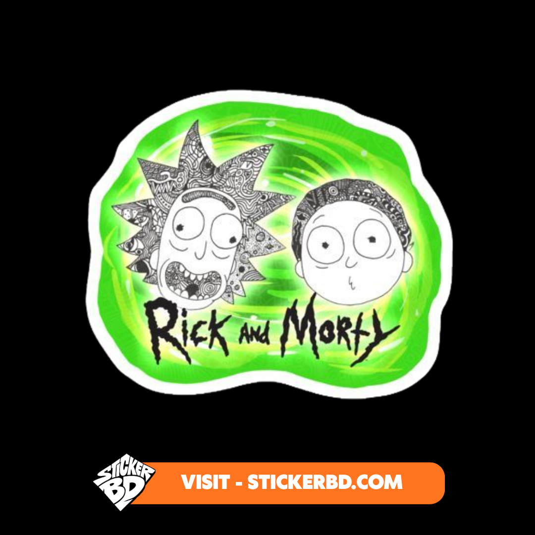 Rick and Morty Sticker Bundle