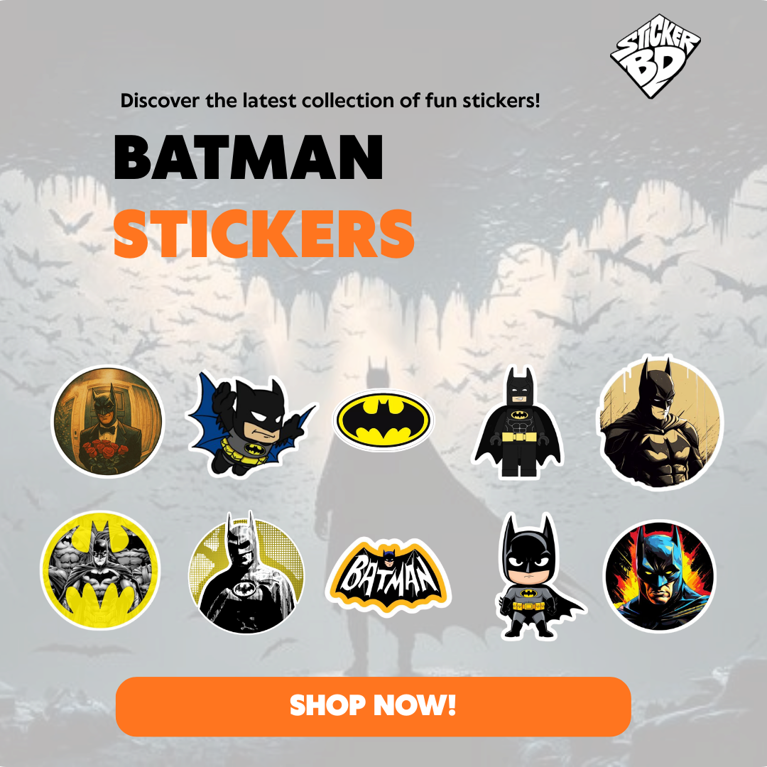 Batman Sticker Bundle – StickerBD