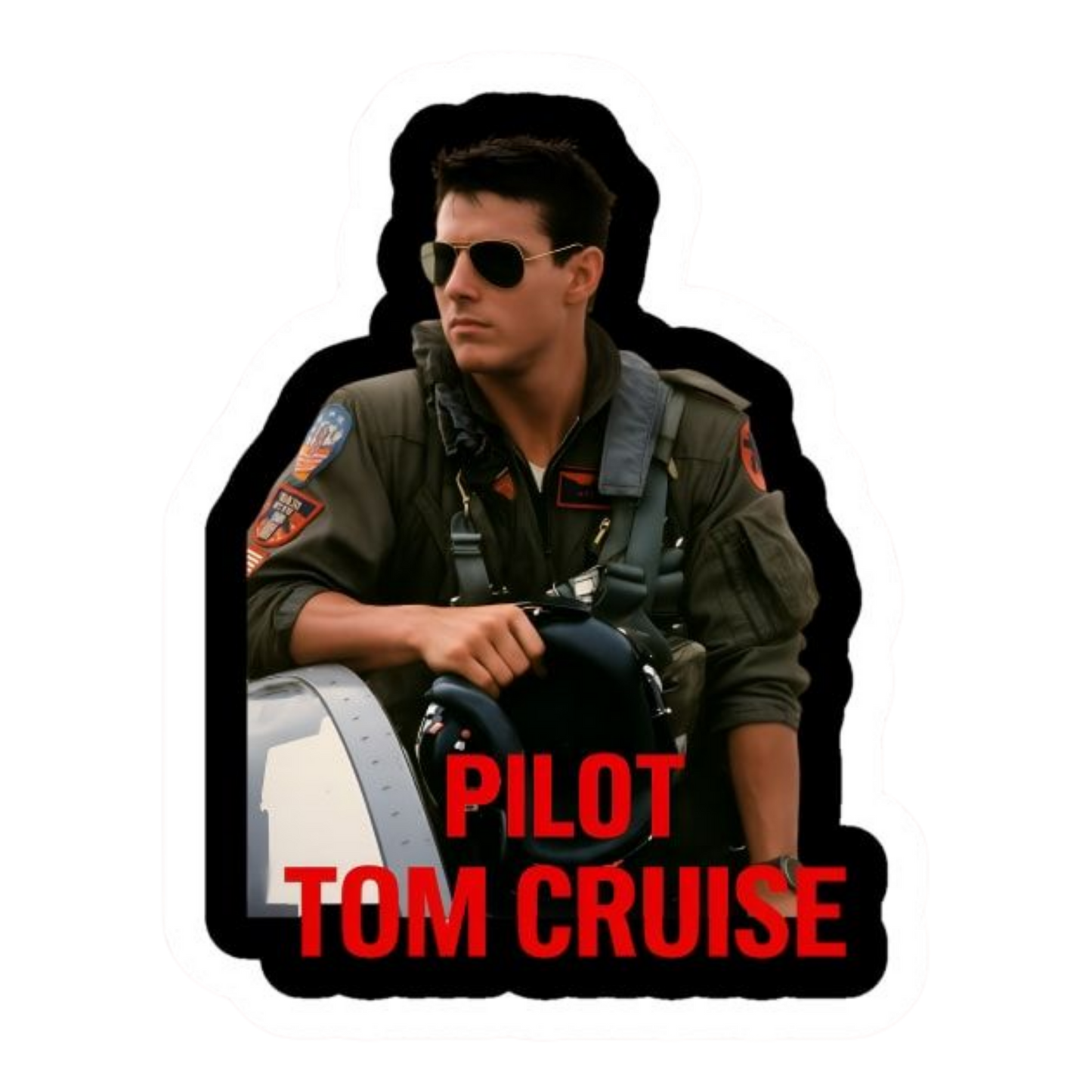 Tom Cruise | Hollywood & Bollywood Celebrities Premium Sticker | Entertainment