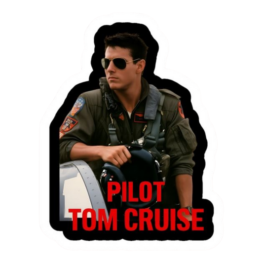 Tom Cruise | Hollywood & Bollywood Celebrities Premium Sticker | Entertainment