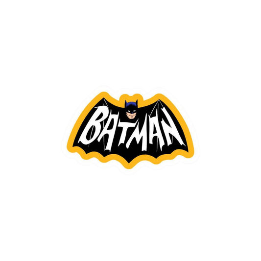 Batman Name Sticker