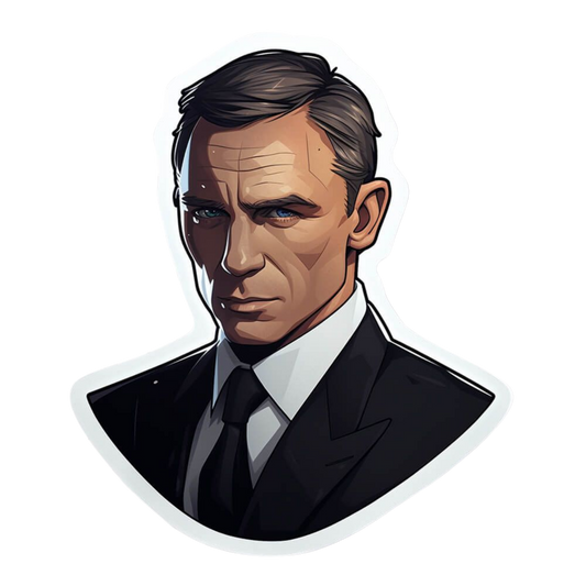 007 | Hollywood & Bollywood Celebrities Premium Sticker | Entertainment