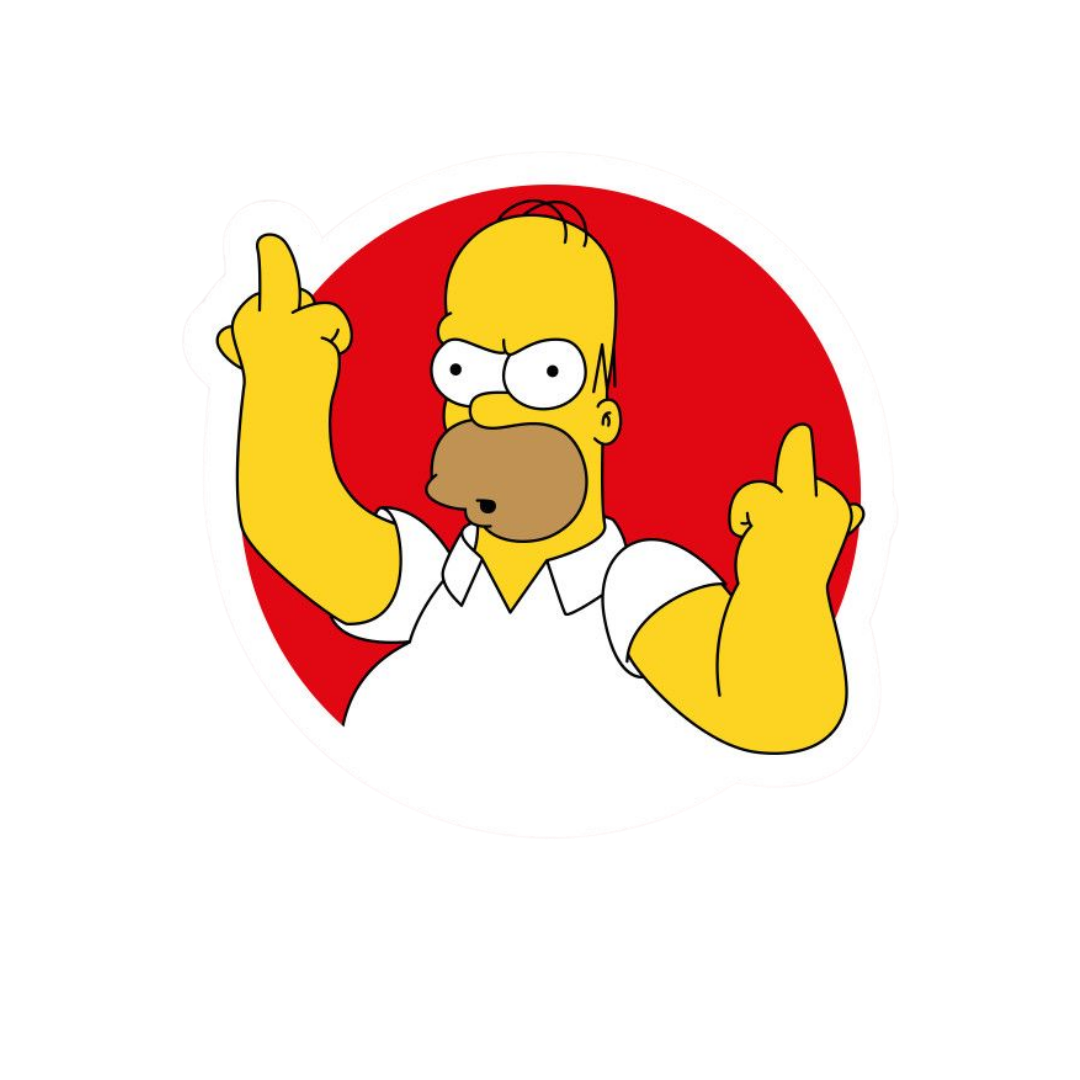 The Simpsons 2 | Premium Cartoon Sticker