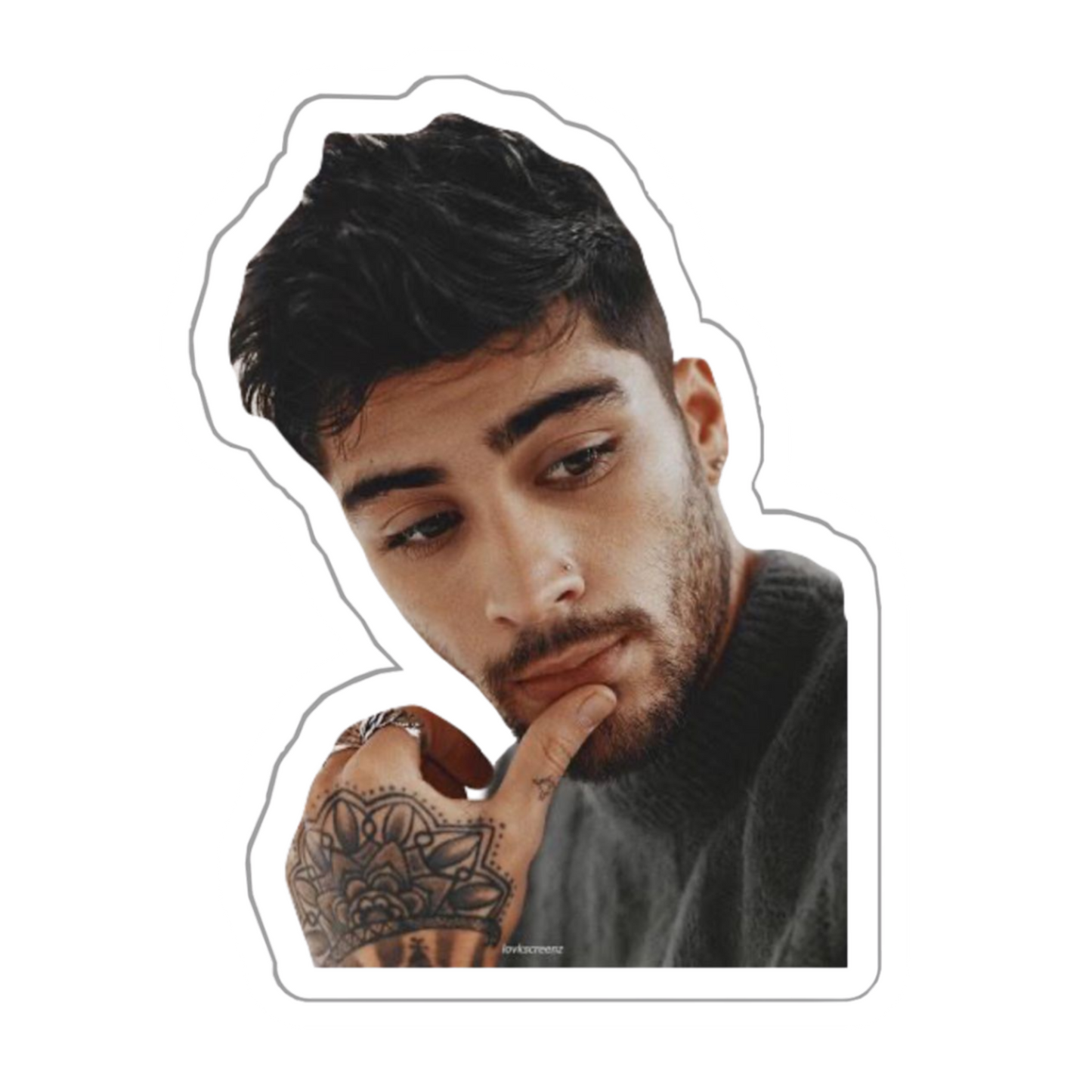 Zyan Malik | Hollywood & Bollywood Celebrities Premium Sticker | Entertainment
