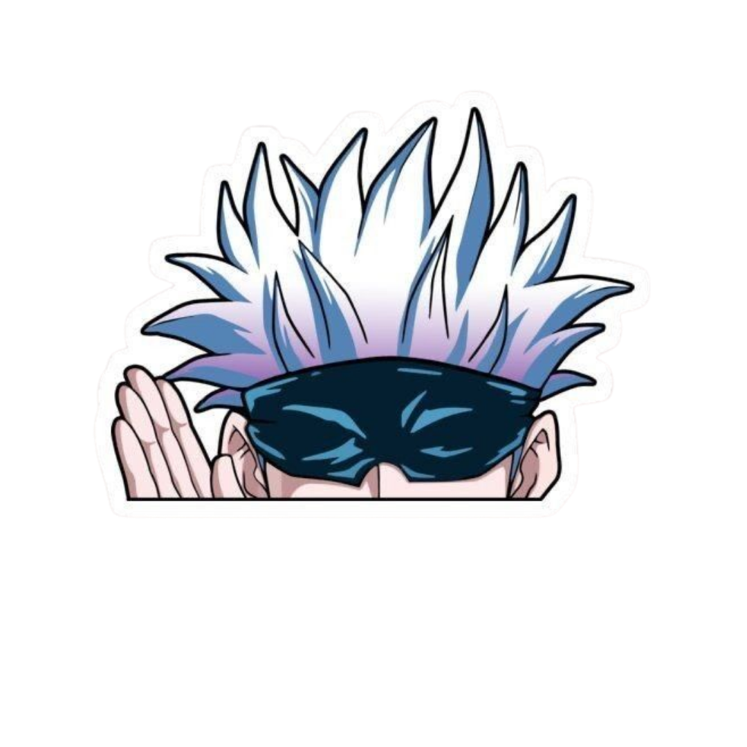 Satoru Gojo Anime Sticker Bundle