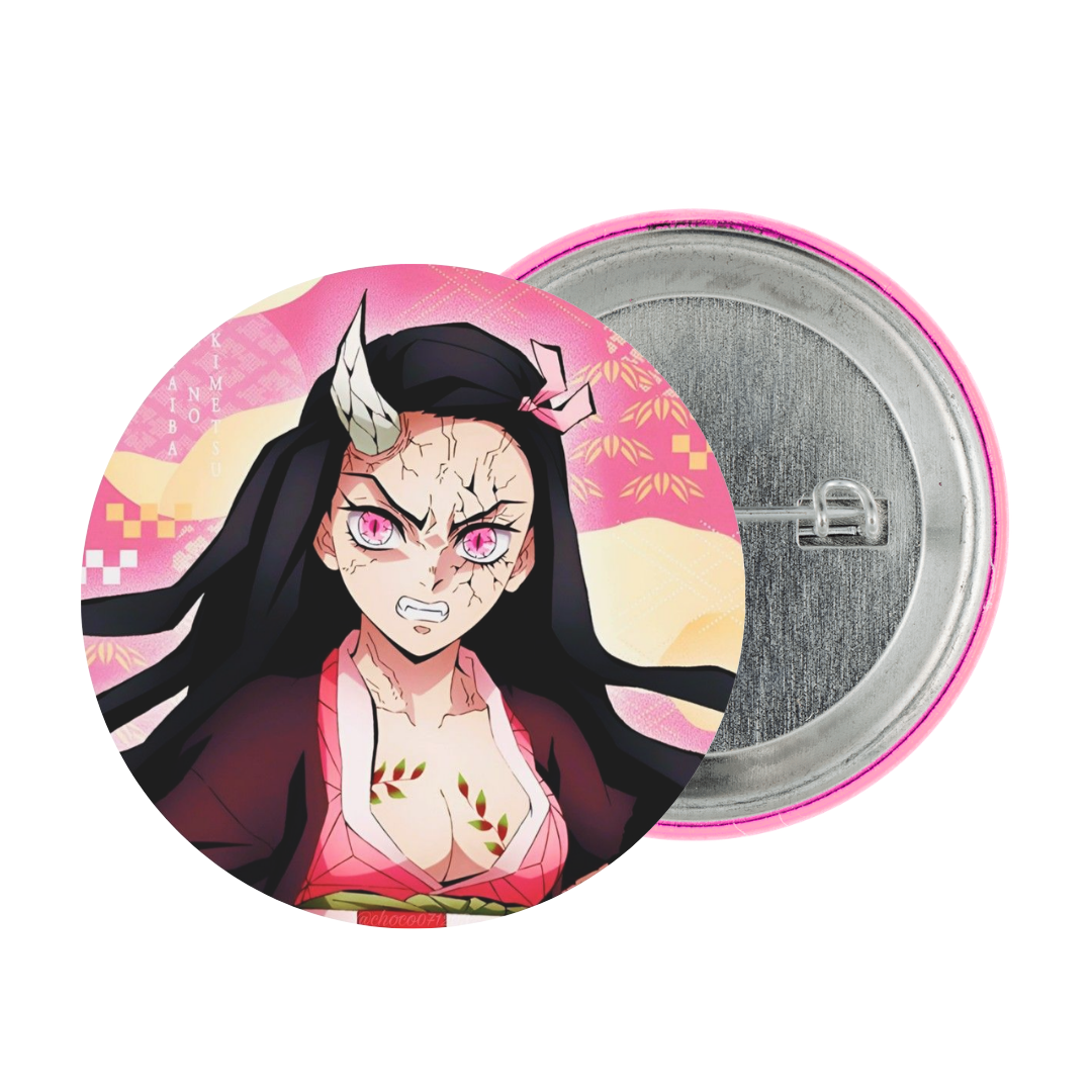 Nezuko Kamado Tinplate Badge