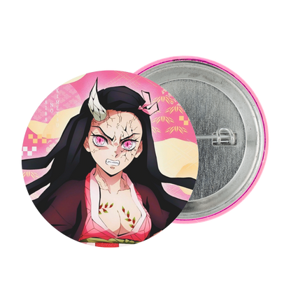 Nezuko Kamado Tinplate Badge