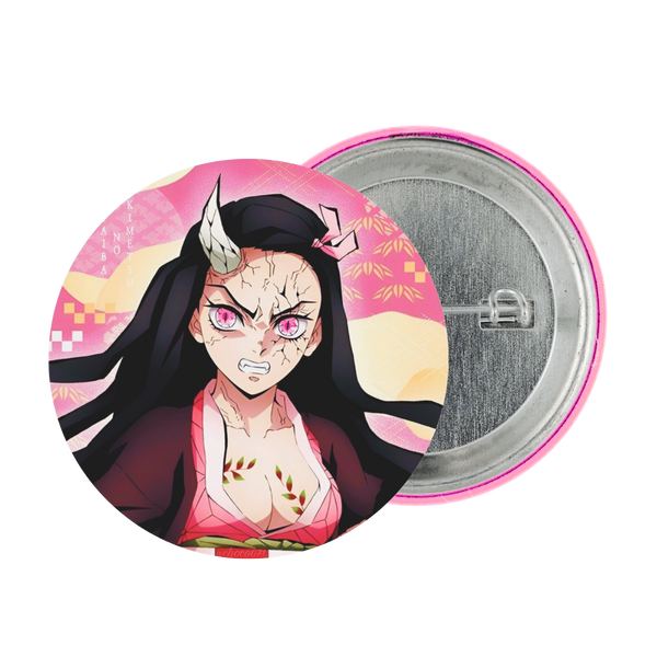 Nezuko Kamado Tinplate Badge