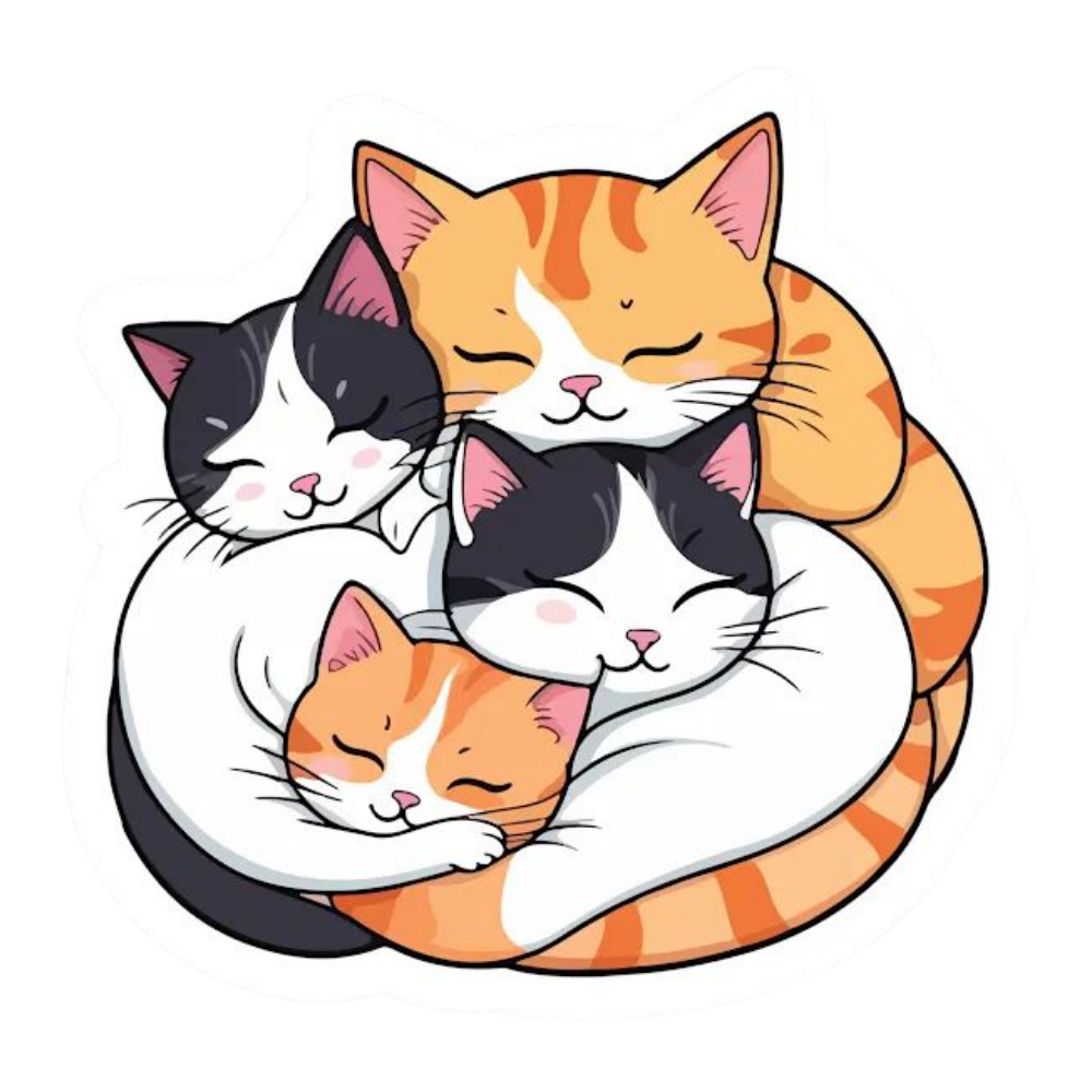 Cat 15 | Cat Premium Sticker | Cute Vibes 😺