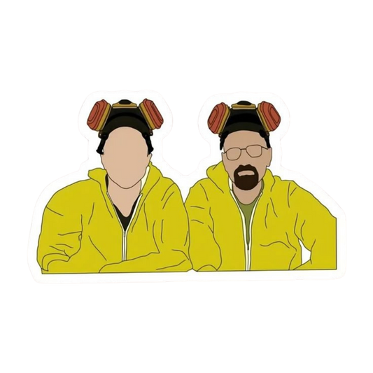 Walter White Pinkman Heisenberg Sticker