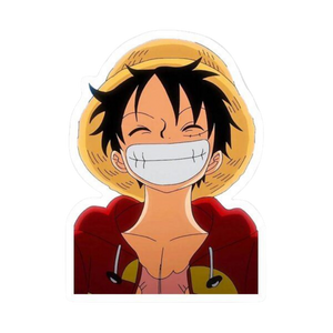 Monkey D Luffy One Piece Sticker 13 | Straw Hat Pirate Premium Sticker