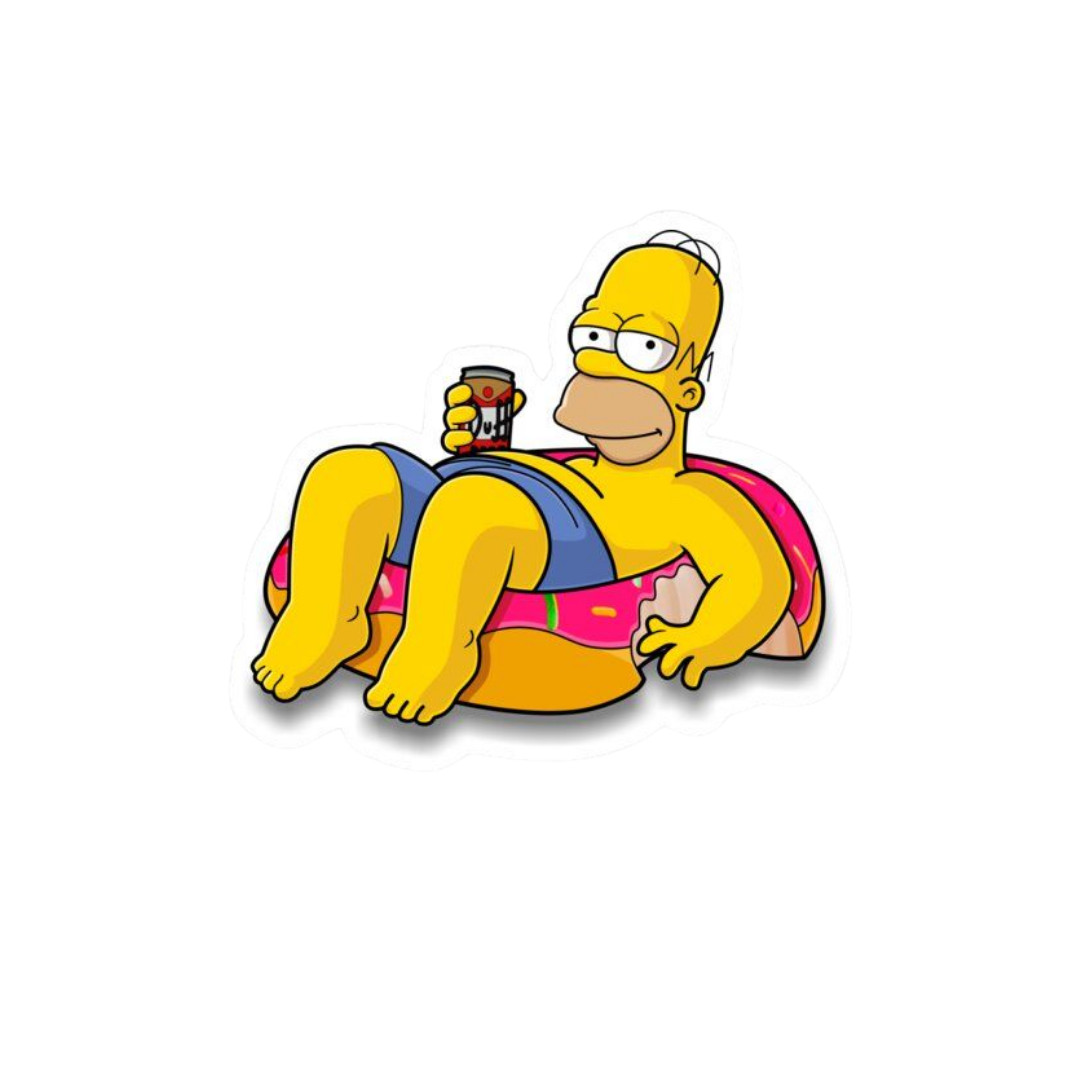 The Simpsons 4 | Premium Cartoon Sticker