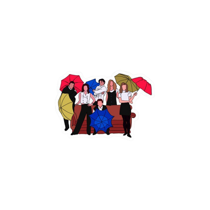 Friends Tv Series Sticker Bundle
