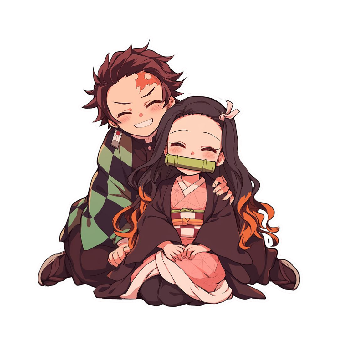 Nezuko Kamado 16 | Demon Slayer Sticker | Anime