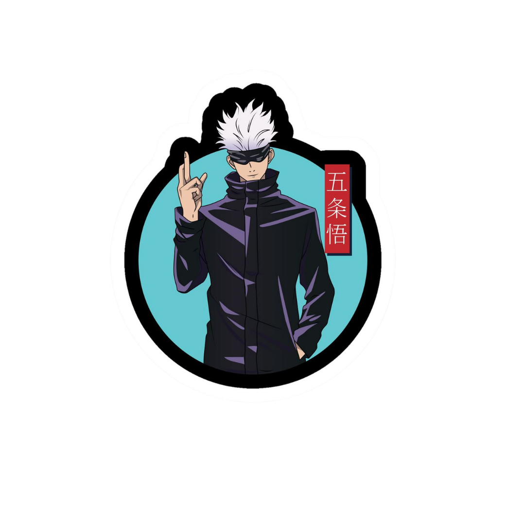Satoru Gojo Anime Sticker Bundle