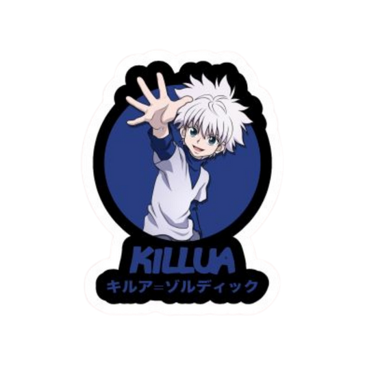 Hunter X Hunter anime stickers Killua Hi