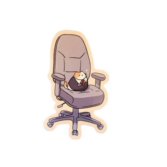 Cat boss Office stickers