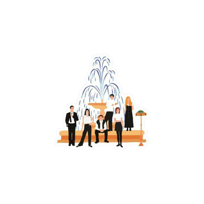 Friends Tv Series Sticker Bundle