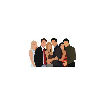 Friends Tv Series Sticker Bundle