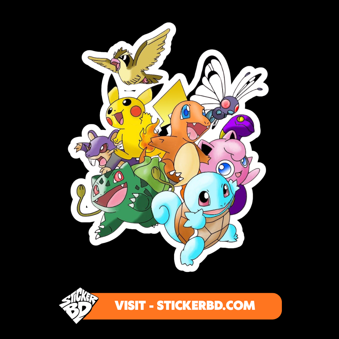 Pokémon Sticker Bundle