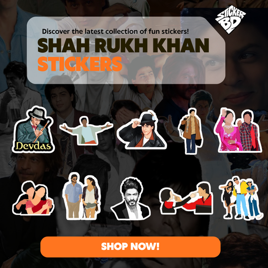 Shah Rukh Khan Sticker Bundle