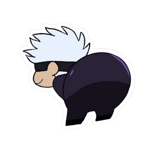 Satoru Gojo Butt Jujutsu Kaisen Anime stickers