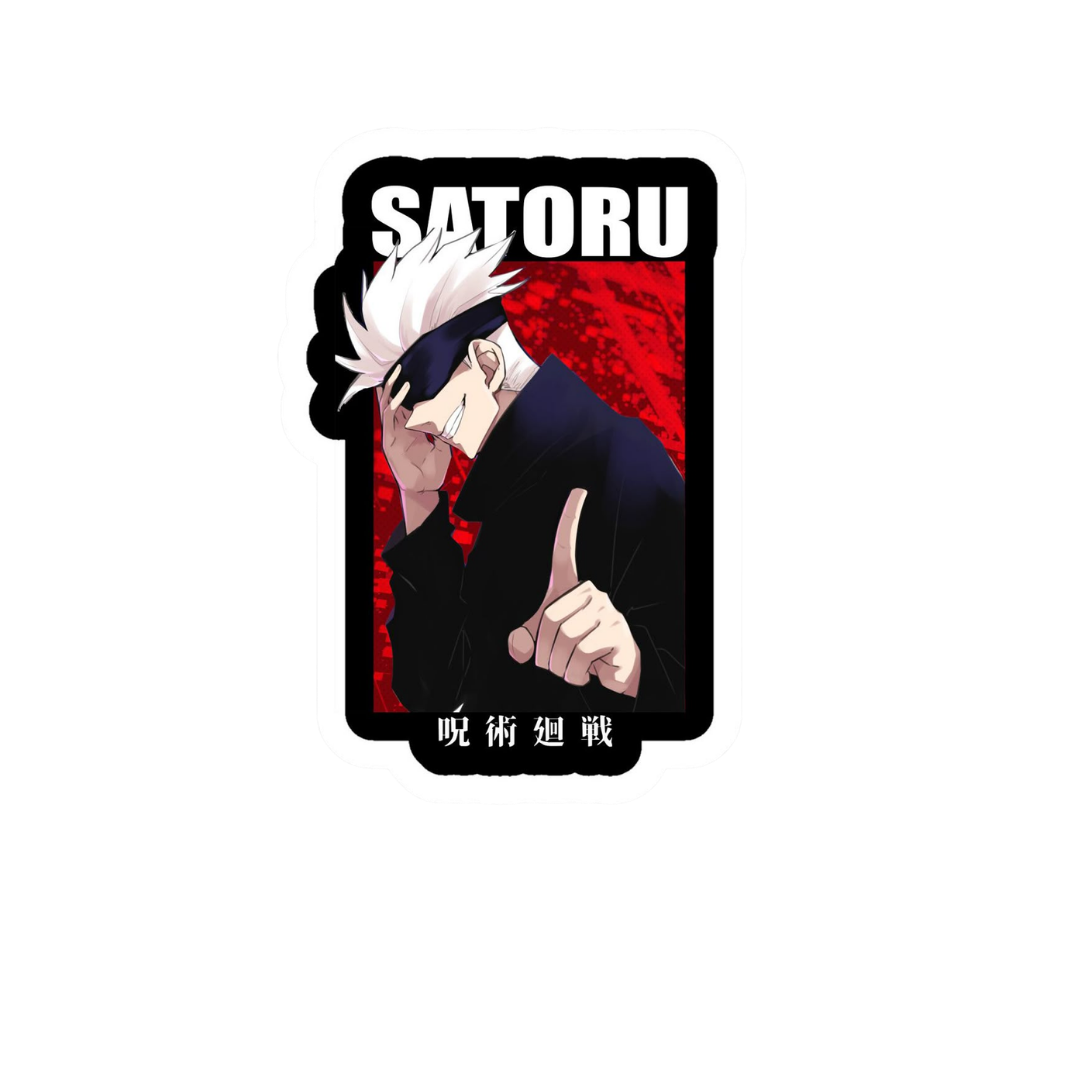 Satoru Gojo Anime Sticker Bundle