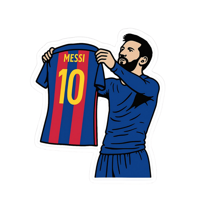 Messi Stickers | Football Legend Designs – StickerBD