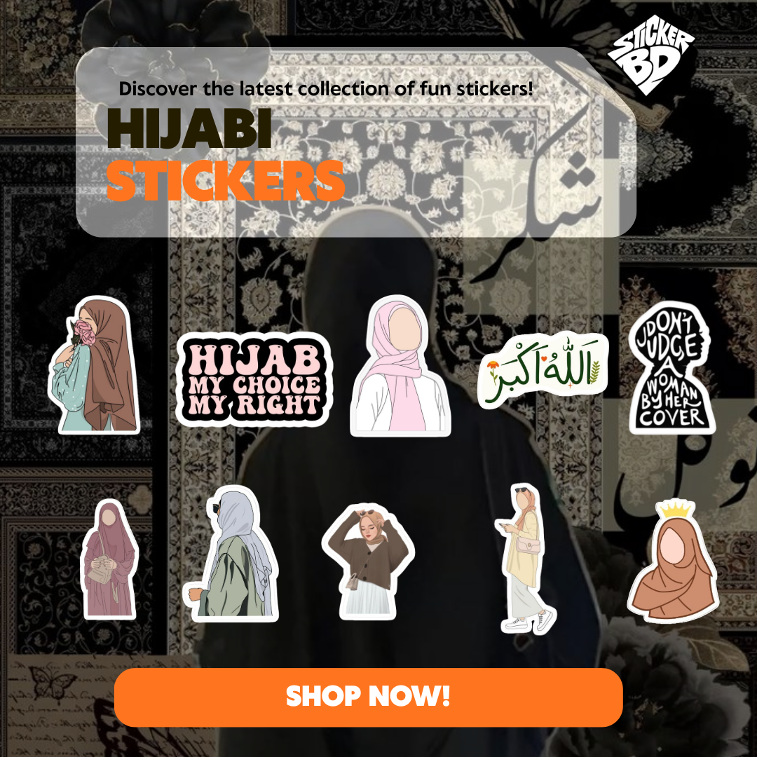 Hijabi Girl Sticker Bundle