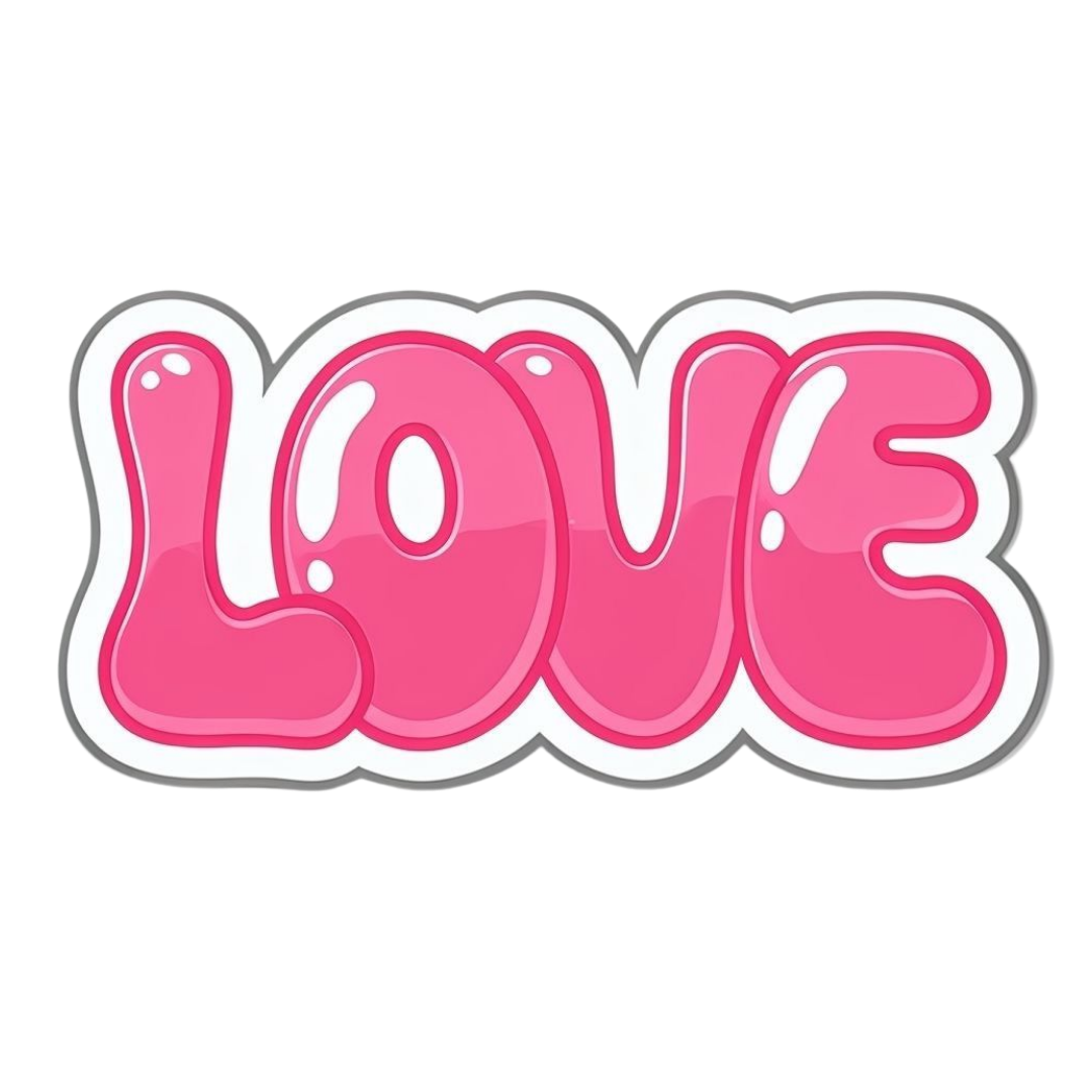 Pink Sticker 18 | Women Pink Barbie Lady | Aesthetic Girl Power Premium Sticker