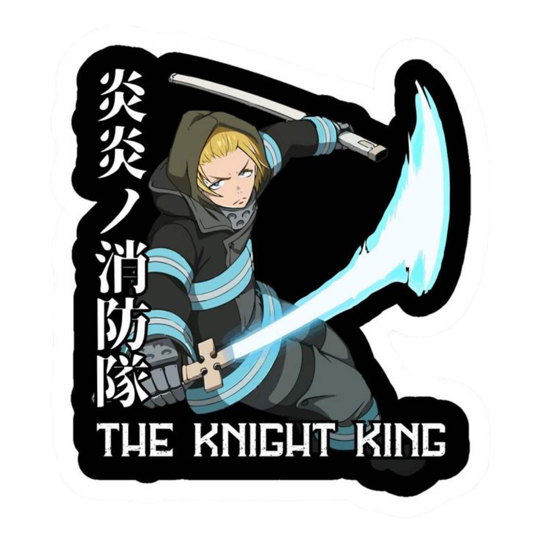 Fire Force Sticker 18 | Action Anime Premium Sticker