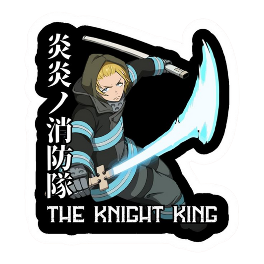 Fire Force Sticker 18 | Action Anime Premium Sticker