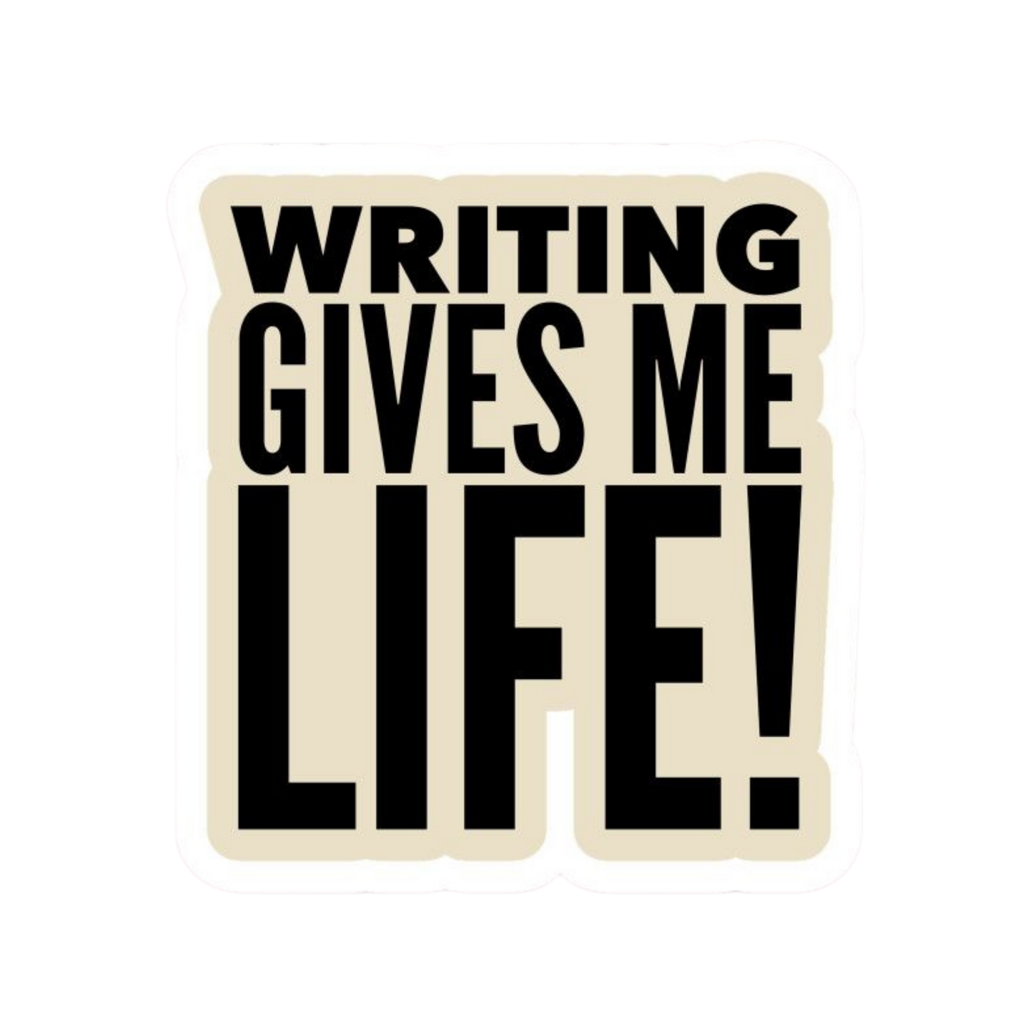 Writer 8 | Writer Premium Sticker | Profession Sticker