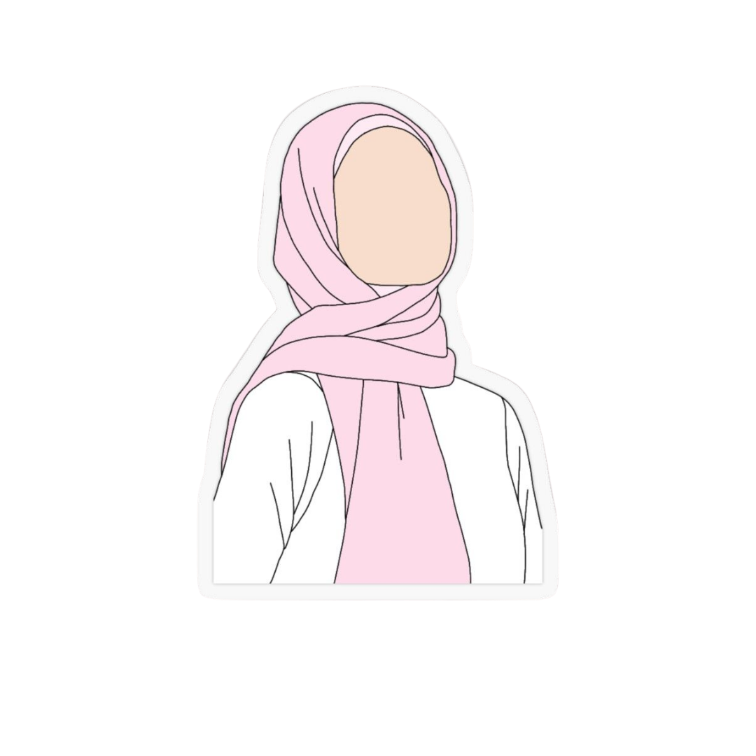 Hijabi Girl 2 Sticker