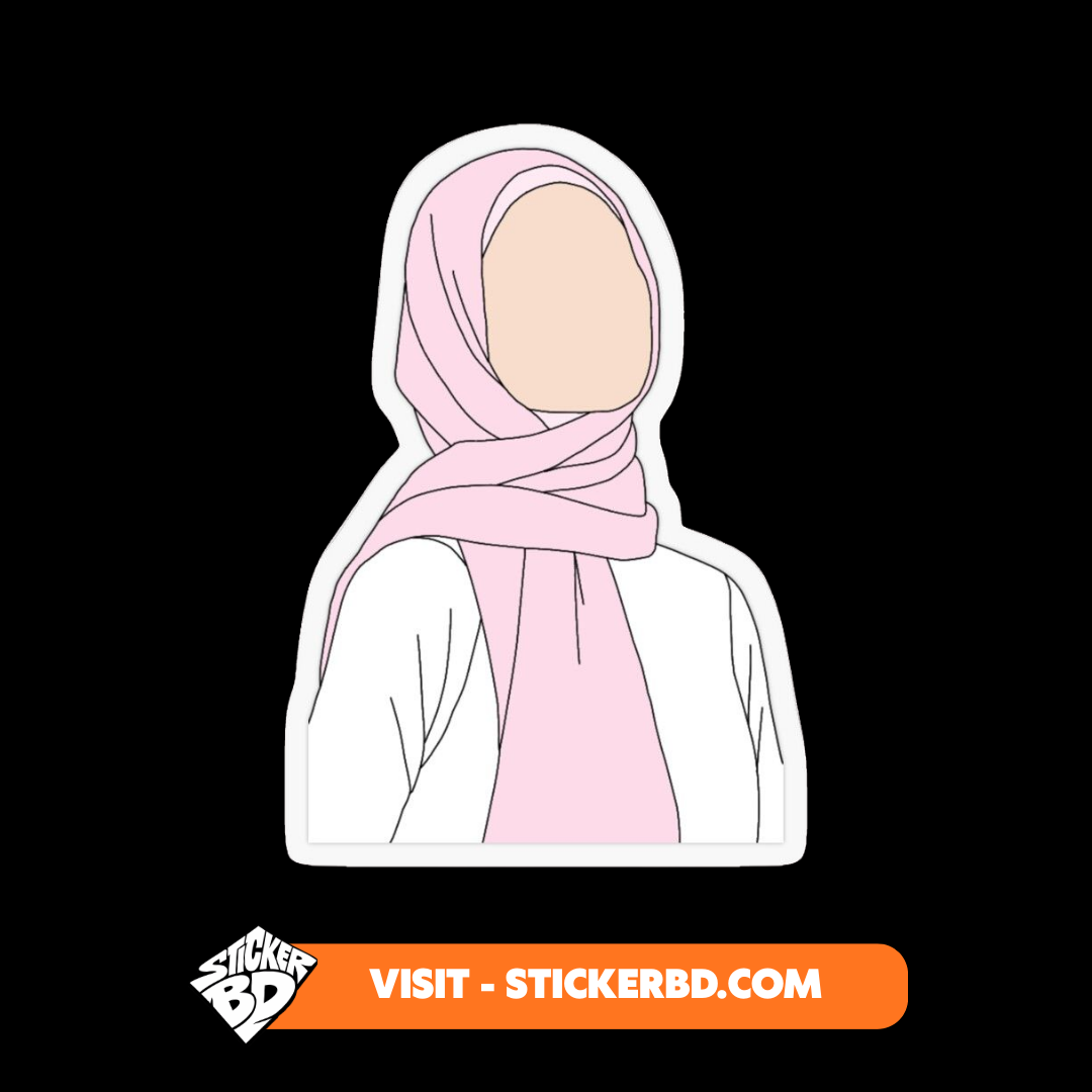 Hijabi Girl Sticker Bundle