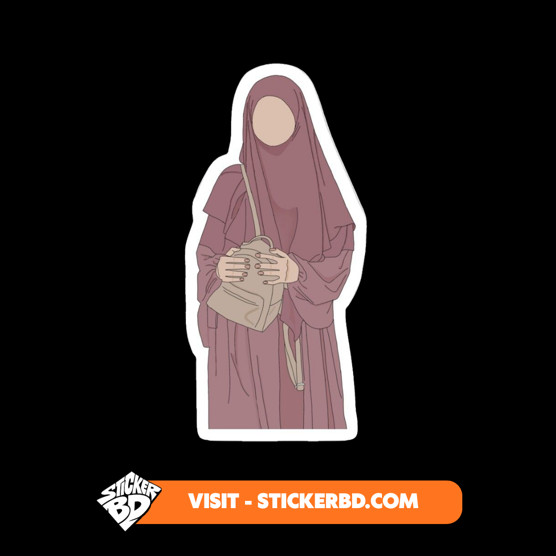 Hijabi Girl Sticker Bundle
