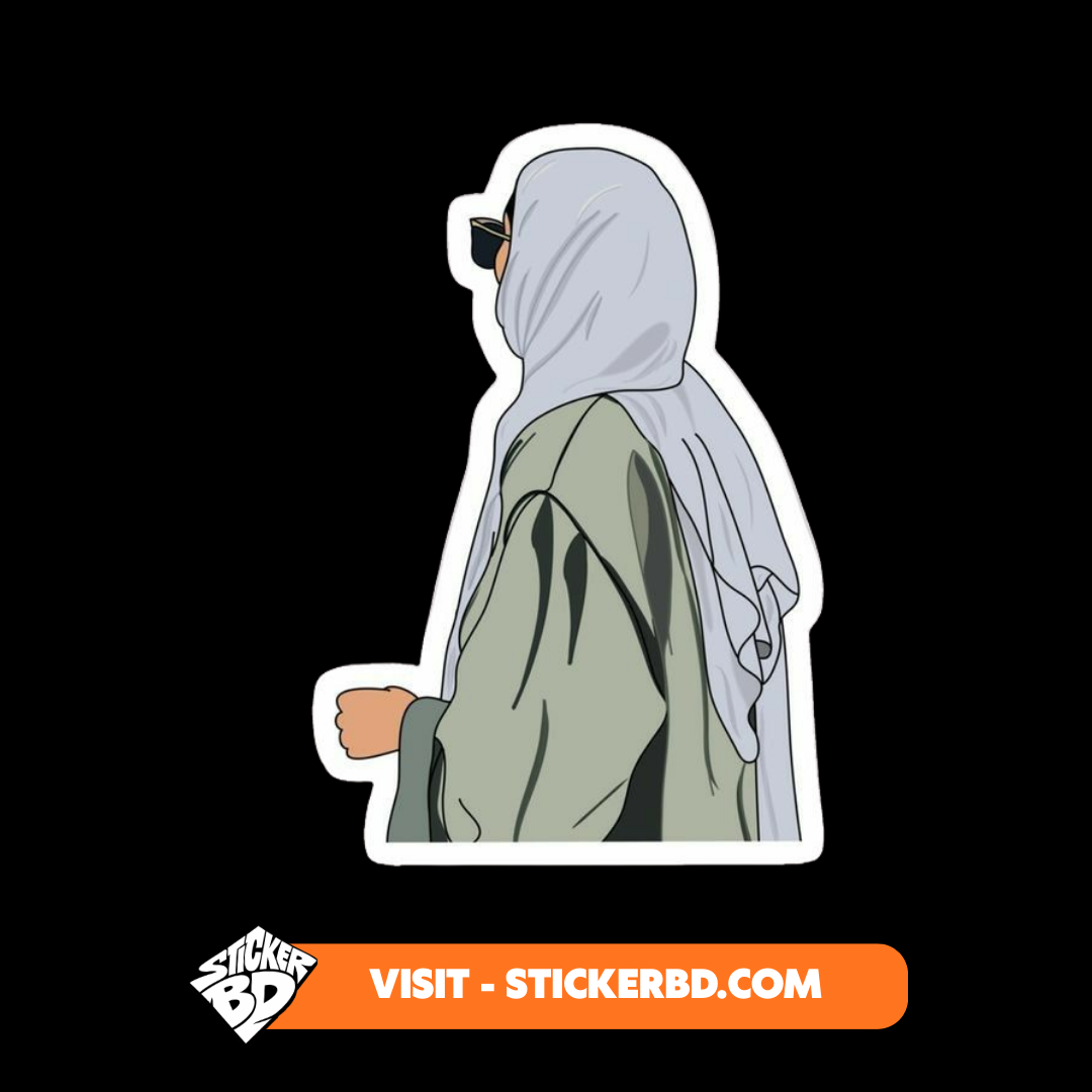 Hijabi Girl Sticker Bundle
