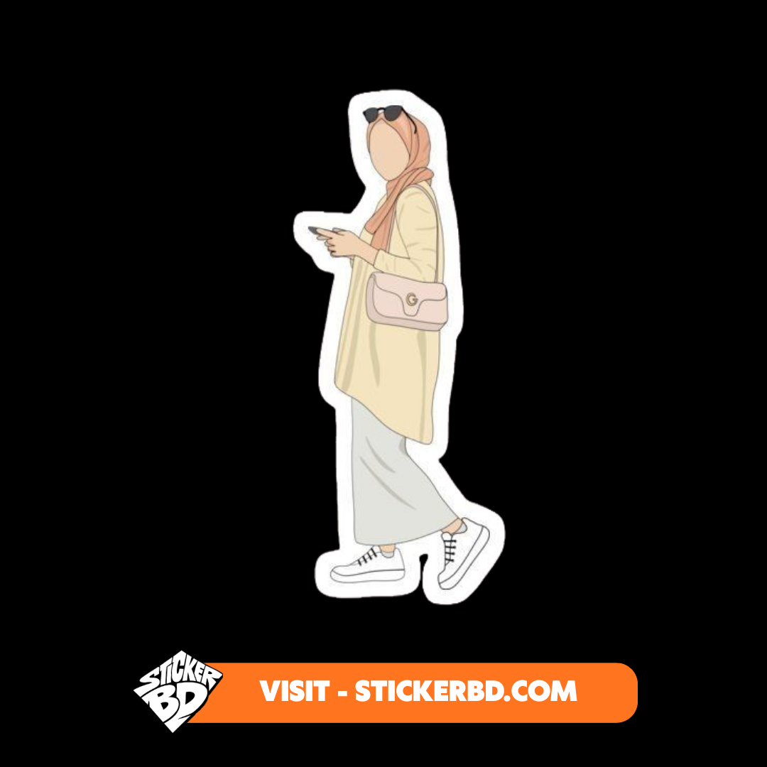 Hijabi Girl Sticker Bundle