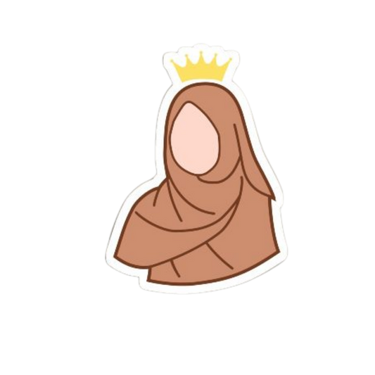 Hijabi Girl 9 Sticker