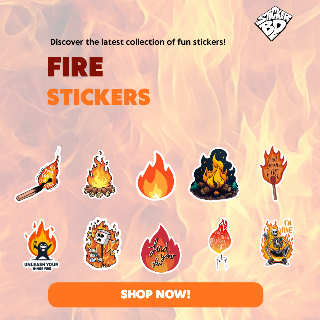 Fire Sticker Bundle