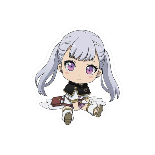 Black Clover anime stickers Noelle Silva Chibi