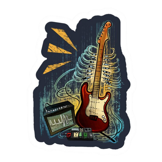 Music 19 | Music Lover Premium Sticker | Music World