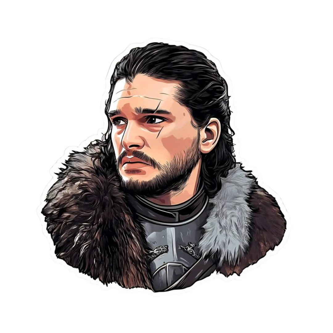John Snow | Game of Thrones Premium Sticker