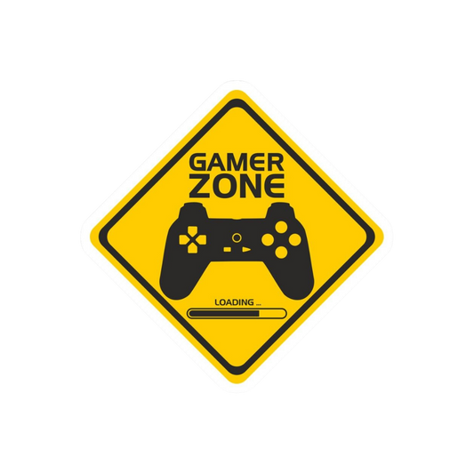Gamer Zone  Sticker