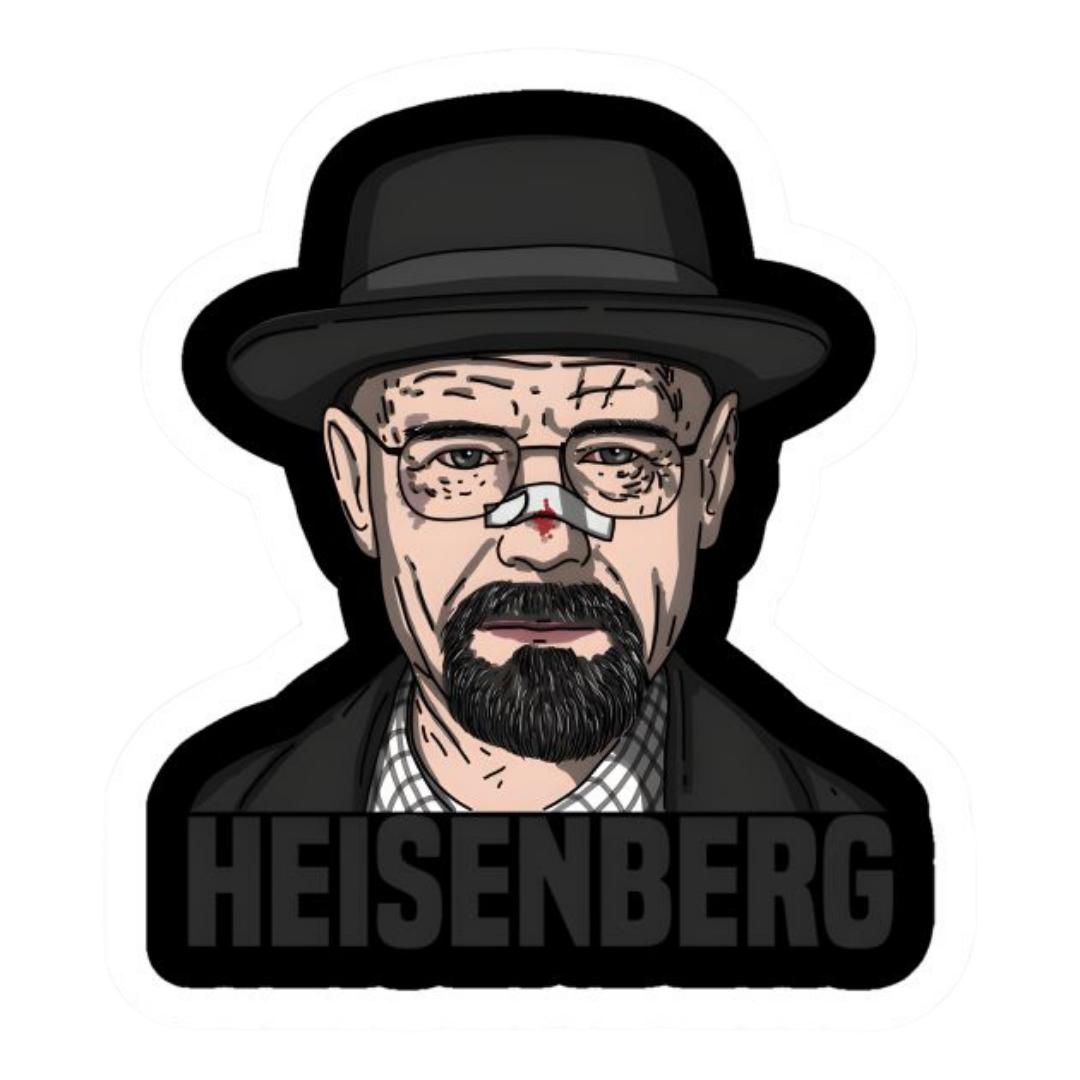 Heisenberg Sticker – StickerBD